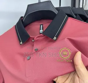 প্রিমিয়াম পোলো শার্ট উইথ চায়না স্টিকার