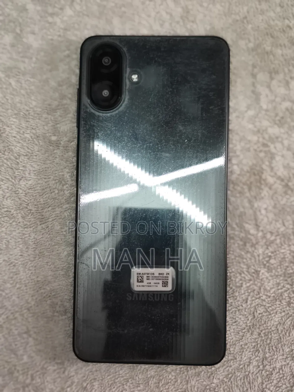 New Samsung Galaxy A07 4G 64 GB Black