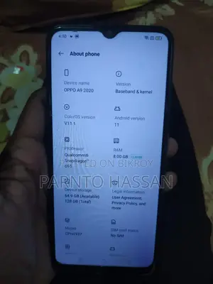 Oppo A9 128 GB Blue