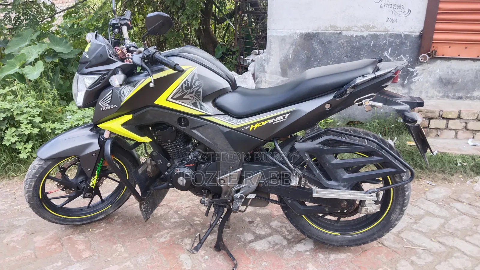 Honda Hornet 2019 Green