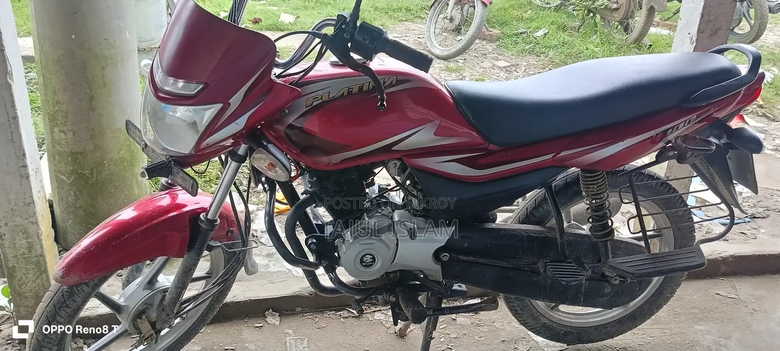 Bajaj Platina 100 2023 Red
