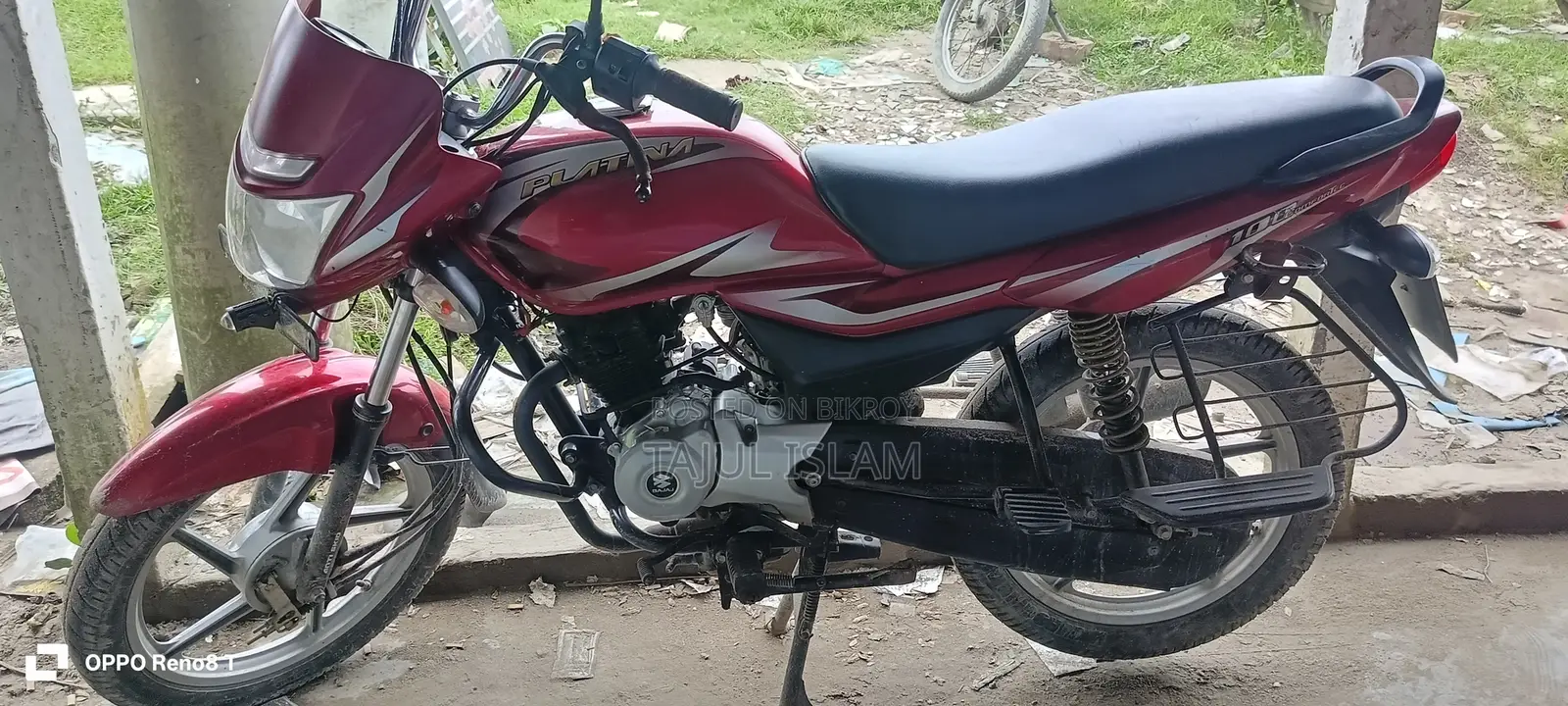 Bajaj Platina 100 2023 Red