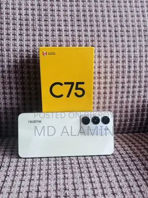 New Realme C75 128 GB Yellow