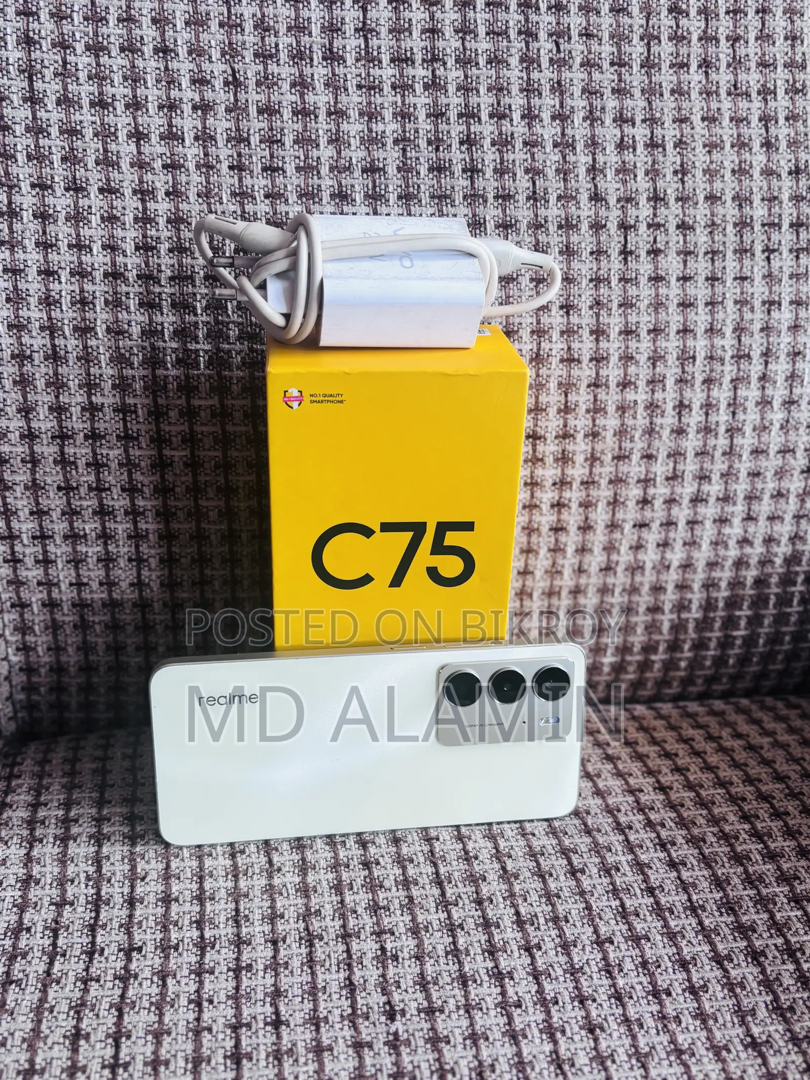 New Realme C75 128 GB Yellow