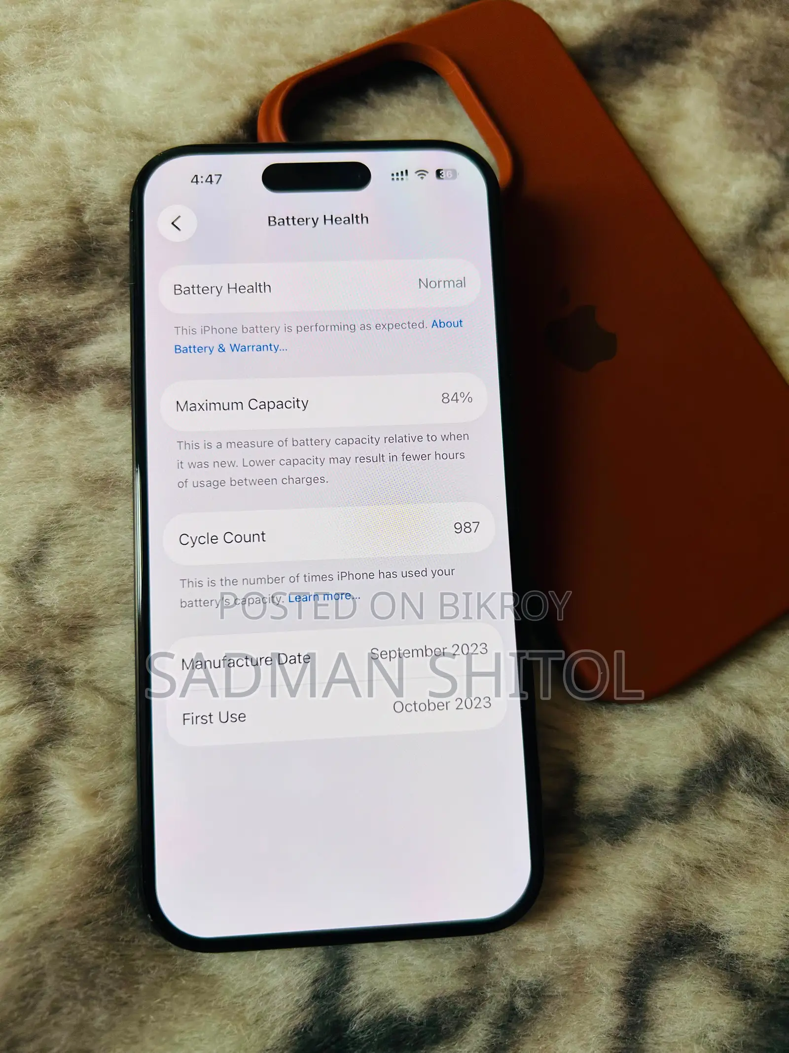 Apple iPhone 15 Pro 256 GB Black