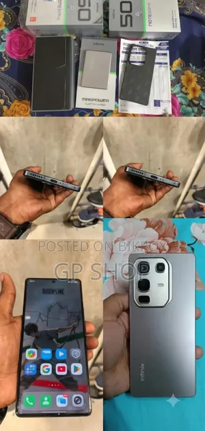 New Infinix Note 50 Pro+ 256 GB Black