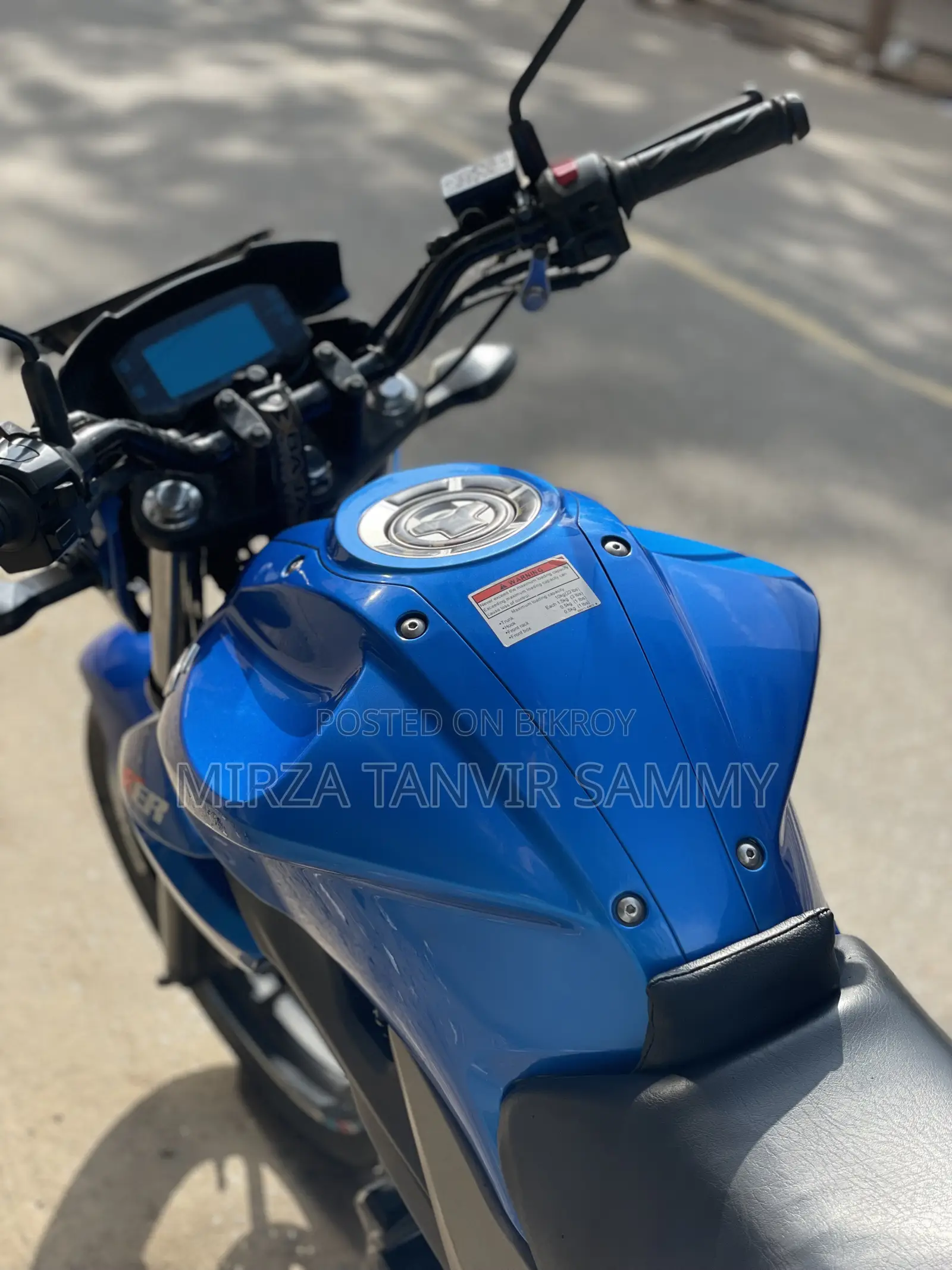 Suzuki Gixxer Monotone 2022 Blue
