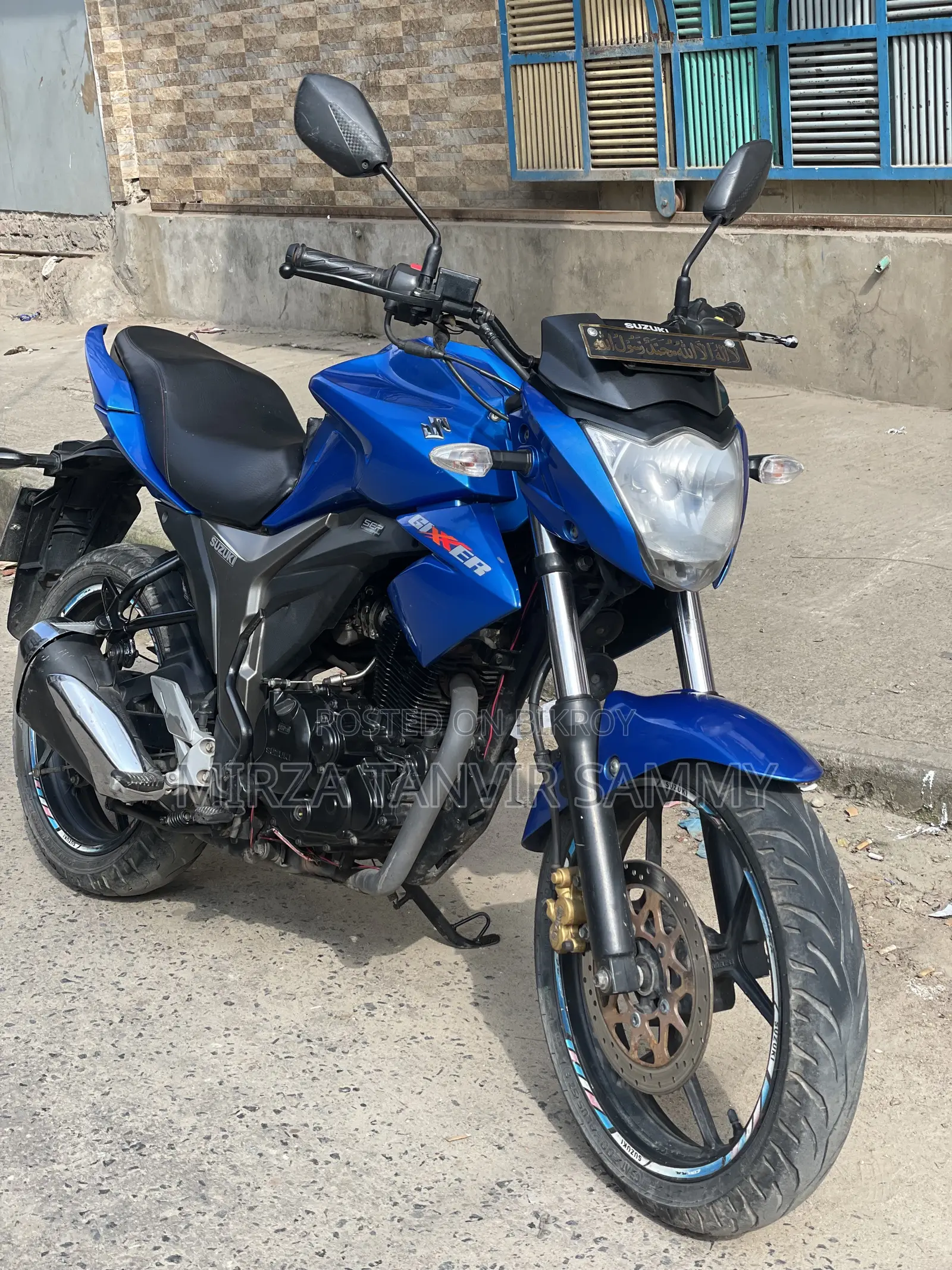 Suzuki Gixxer Monotone 2022 Blue