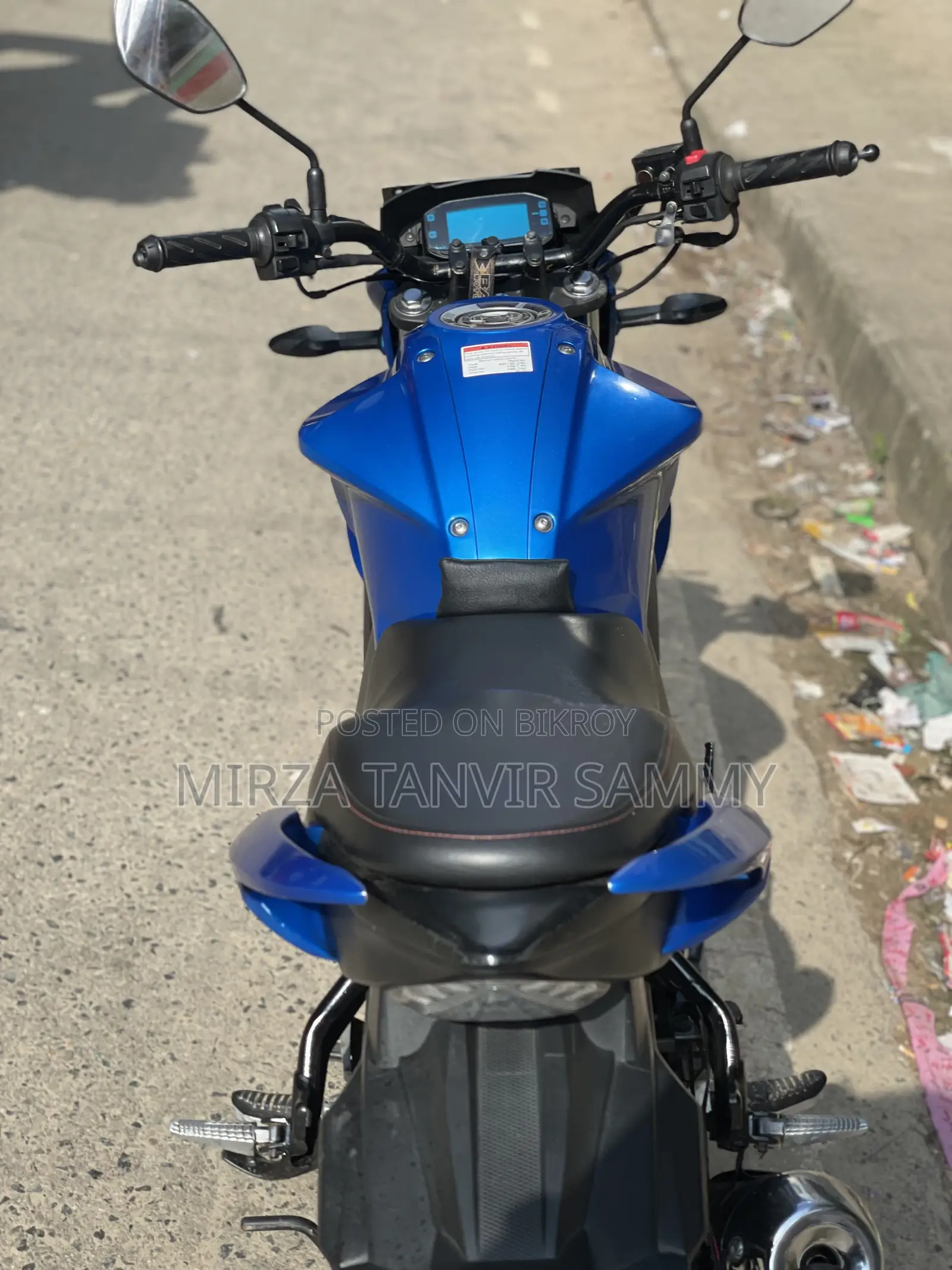 Suzuki Gixxer Monotone 2022 Blue