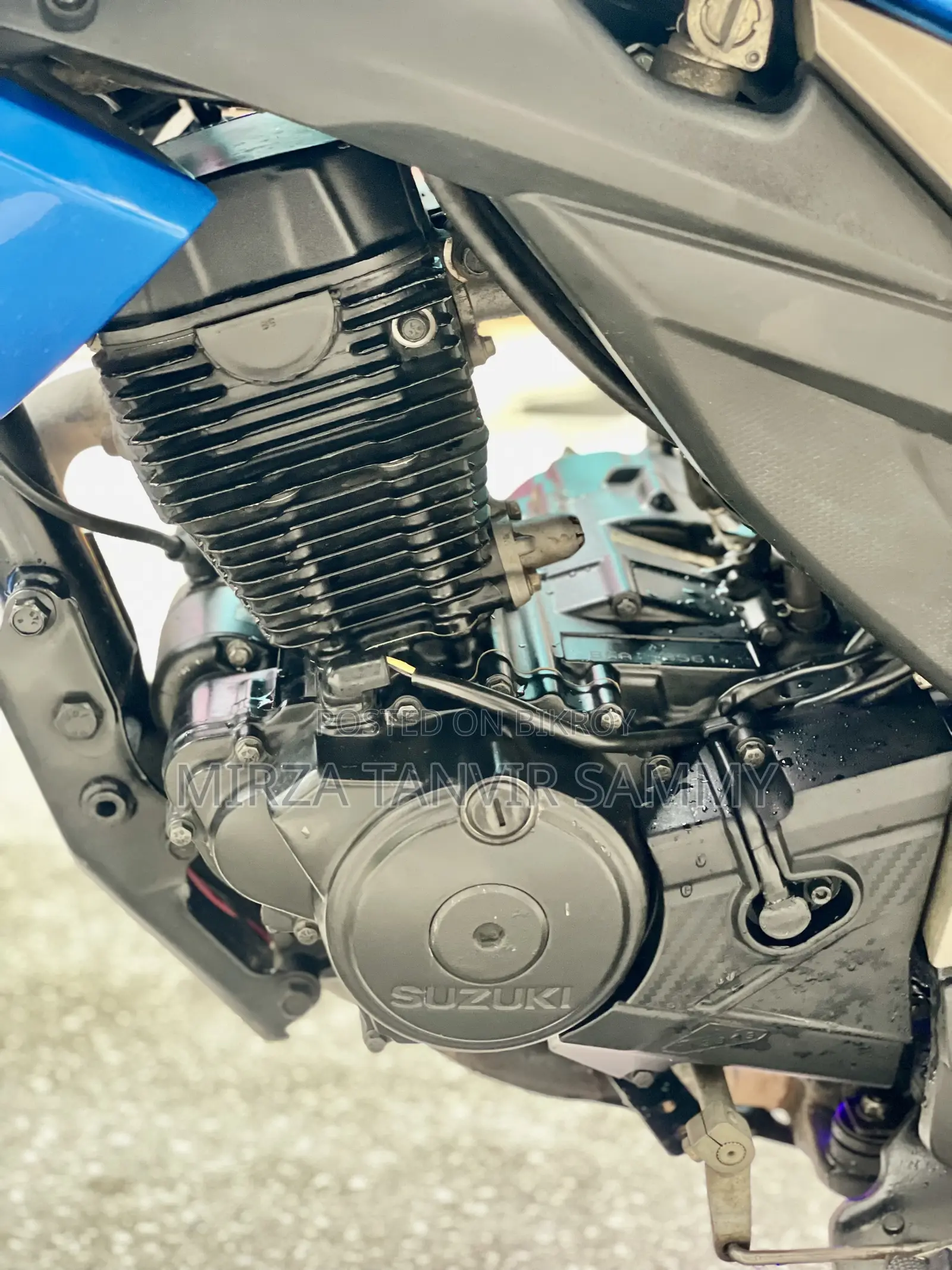 Suzuki Gixxer Monotone 2022 Blue