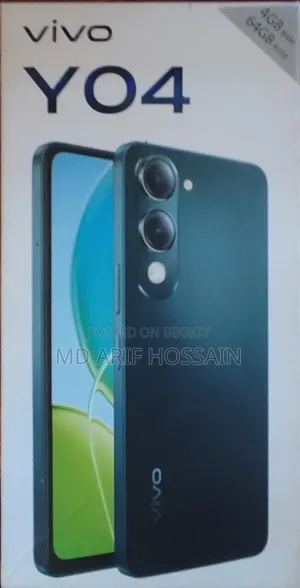 Vivo Y04 64 GB Black