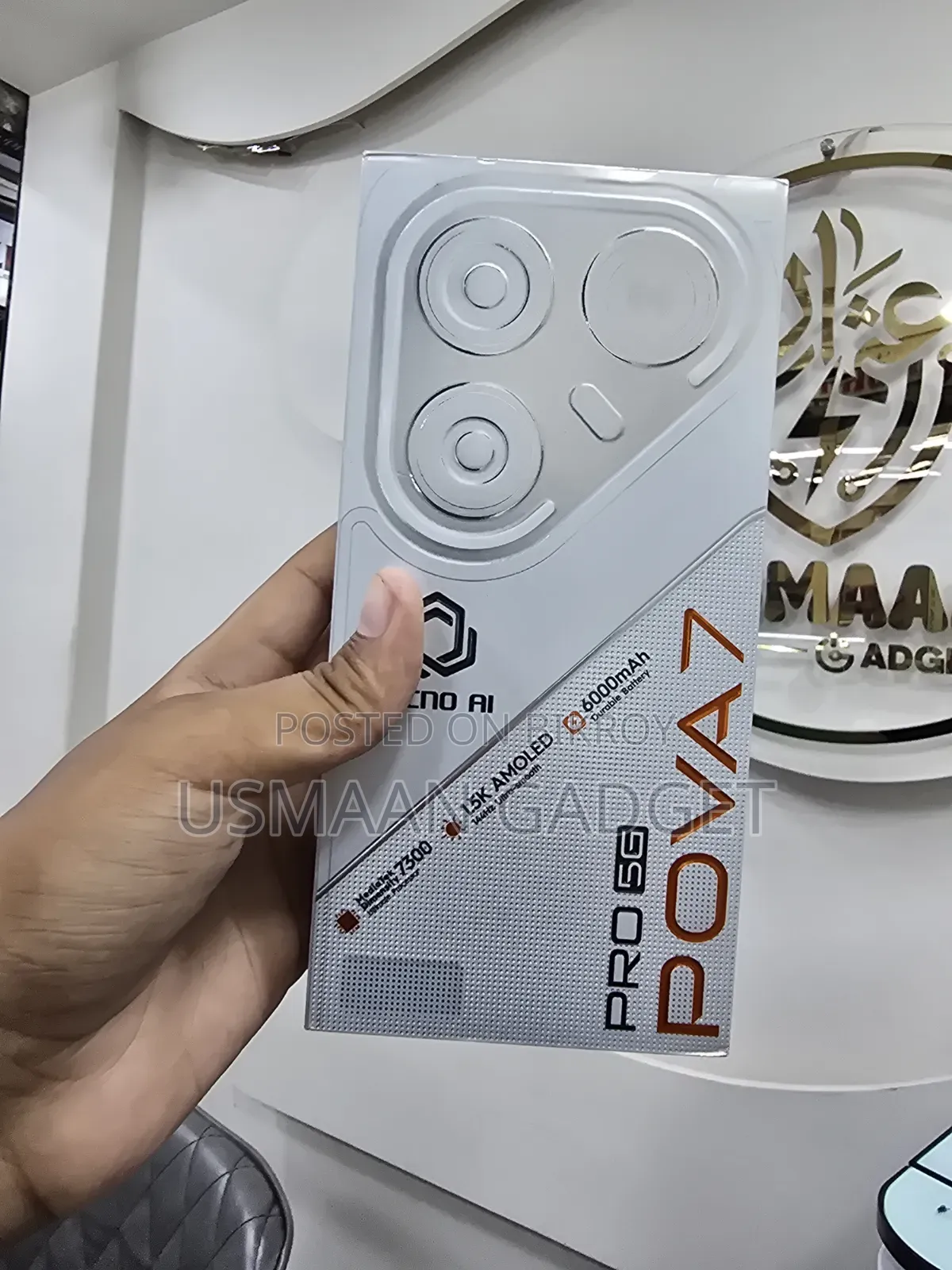Tecno Pova 7 Pro 5G 256 GB White