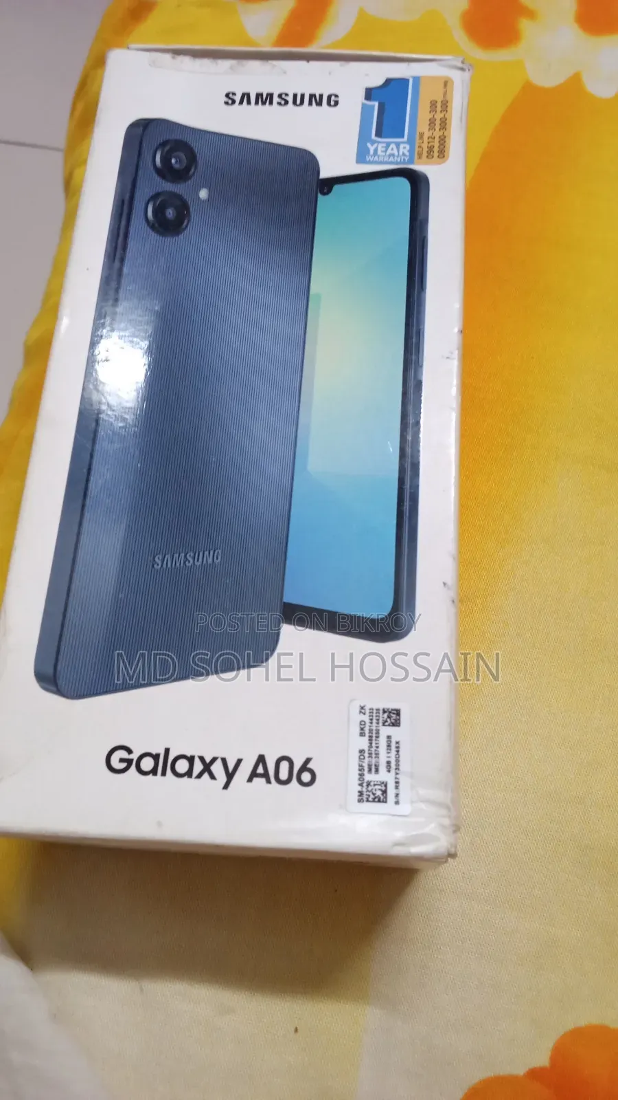 Samsung Galaxy A06 128 GB Black