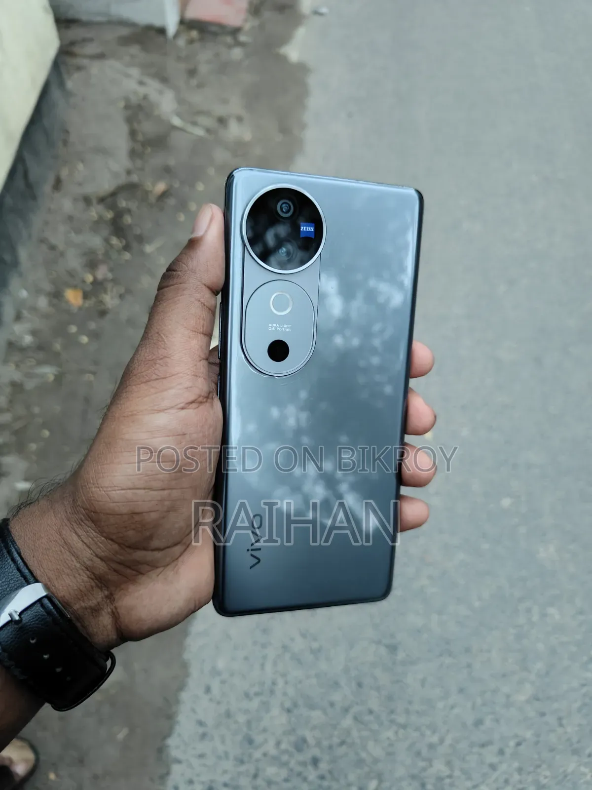 Vivo V40 256 GB Gray