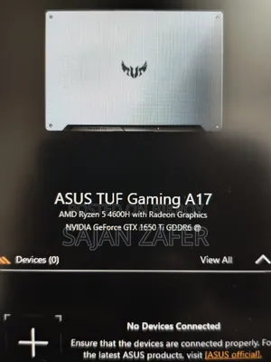 Laptop Asus TUF Gaming A17 16GB AMD Ryzen 5 SSD 512GB