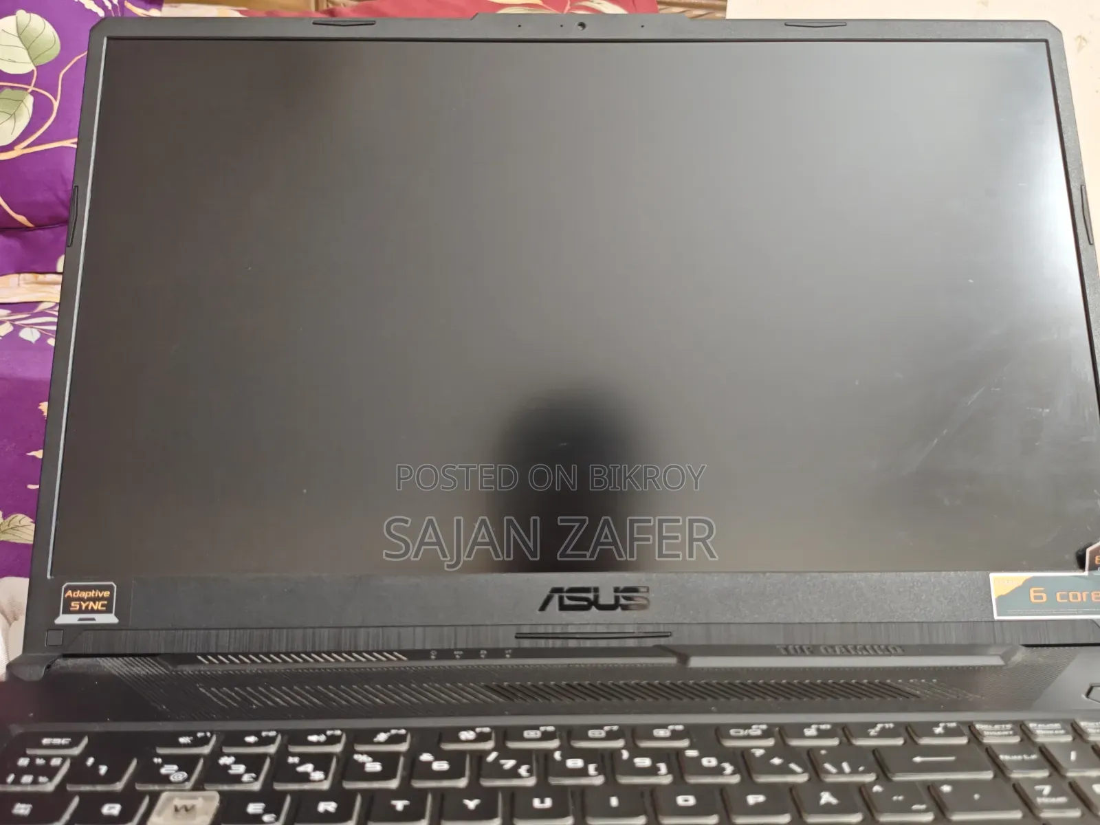 Laptop Asus TUF Gaming A17 16GB AMD Ryzen 5 SSD 512GB