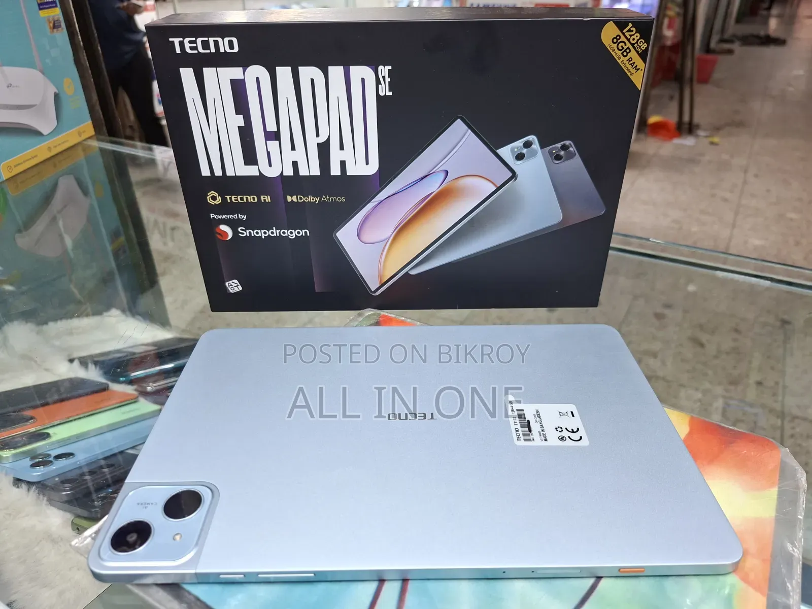 Tecno 128 GB Gray