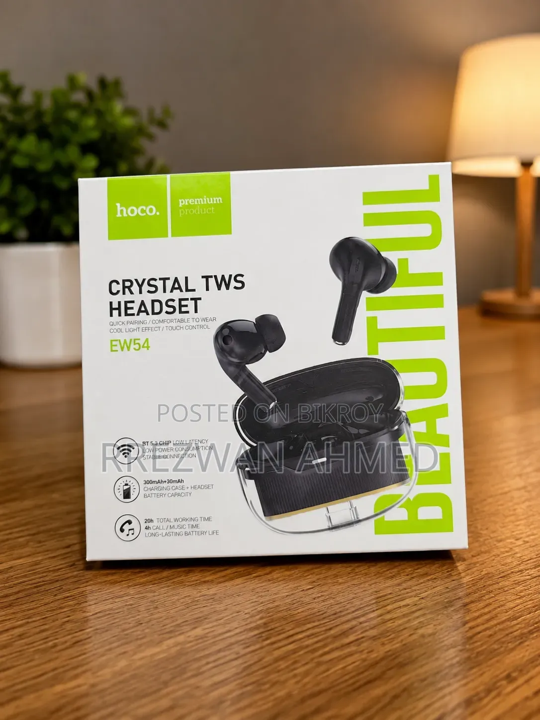 Crystal TWS Headset