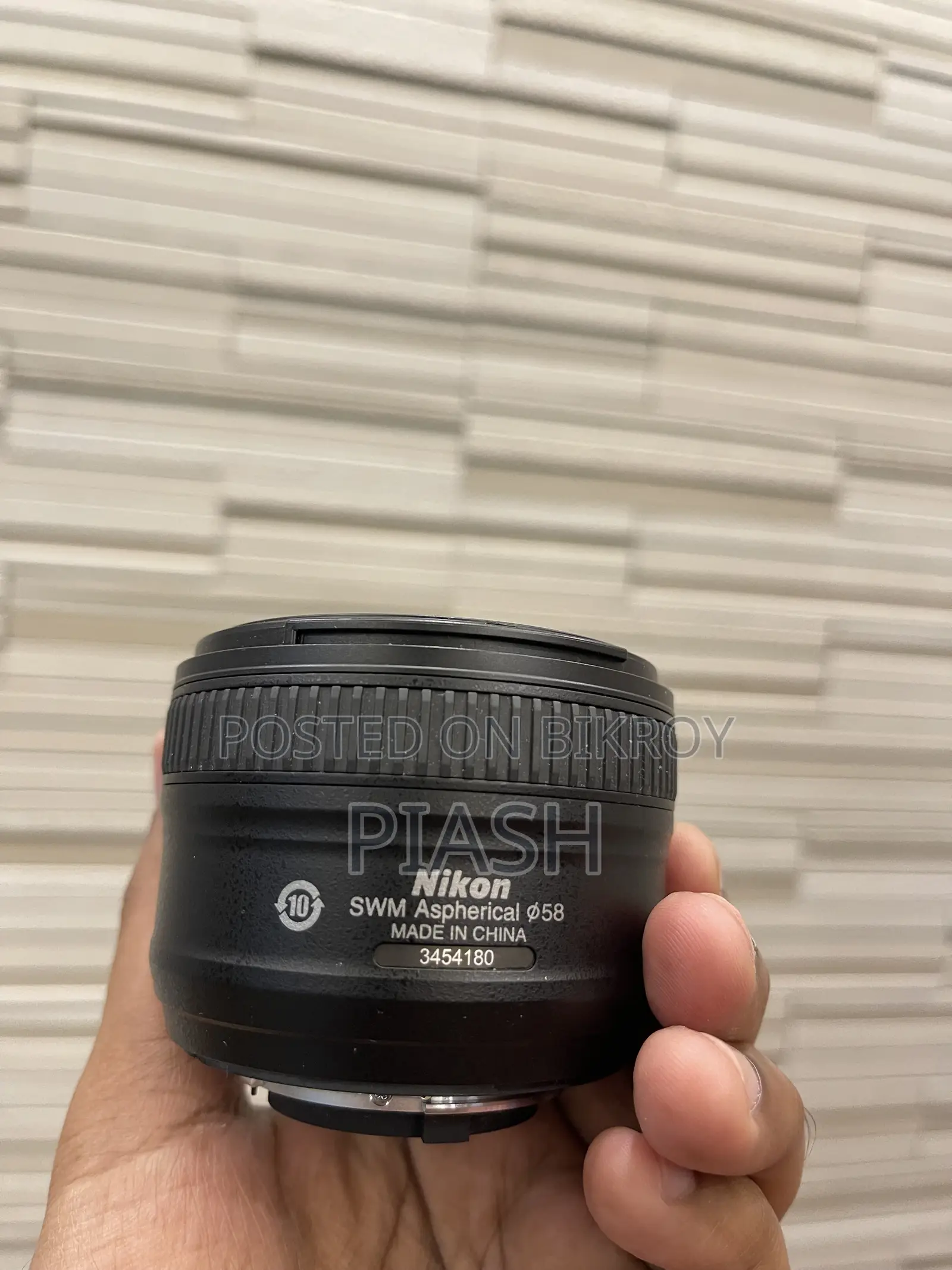 Nikon AF-S NIKKOR 50mm F/1.8g Lens Absolutely Fresh