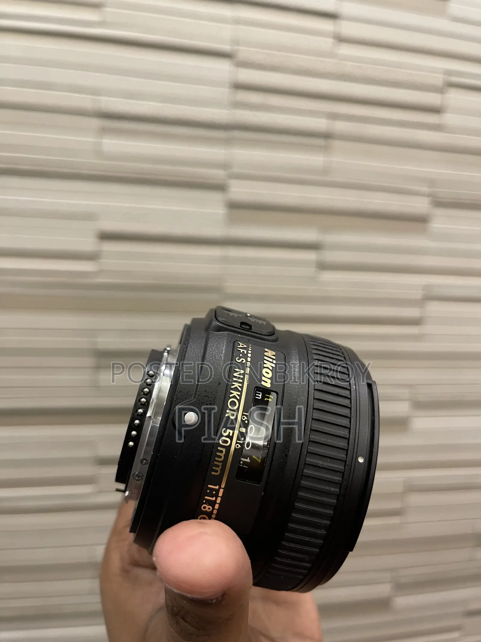 Nikon AF-S NIKKOR 50mm F/1.8g Lens Absolutely Fresh