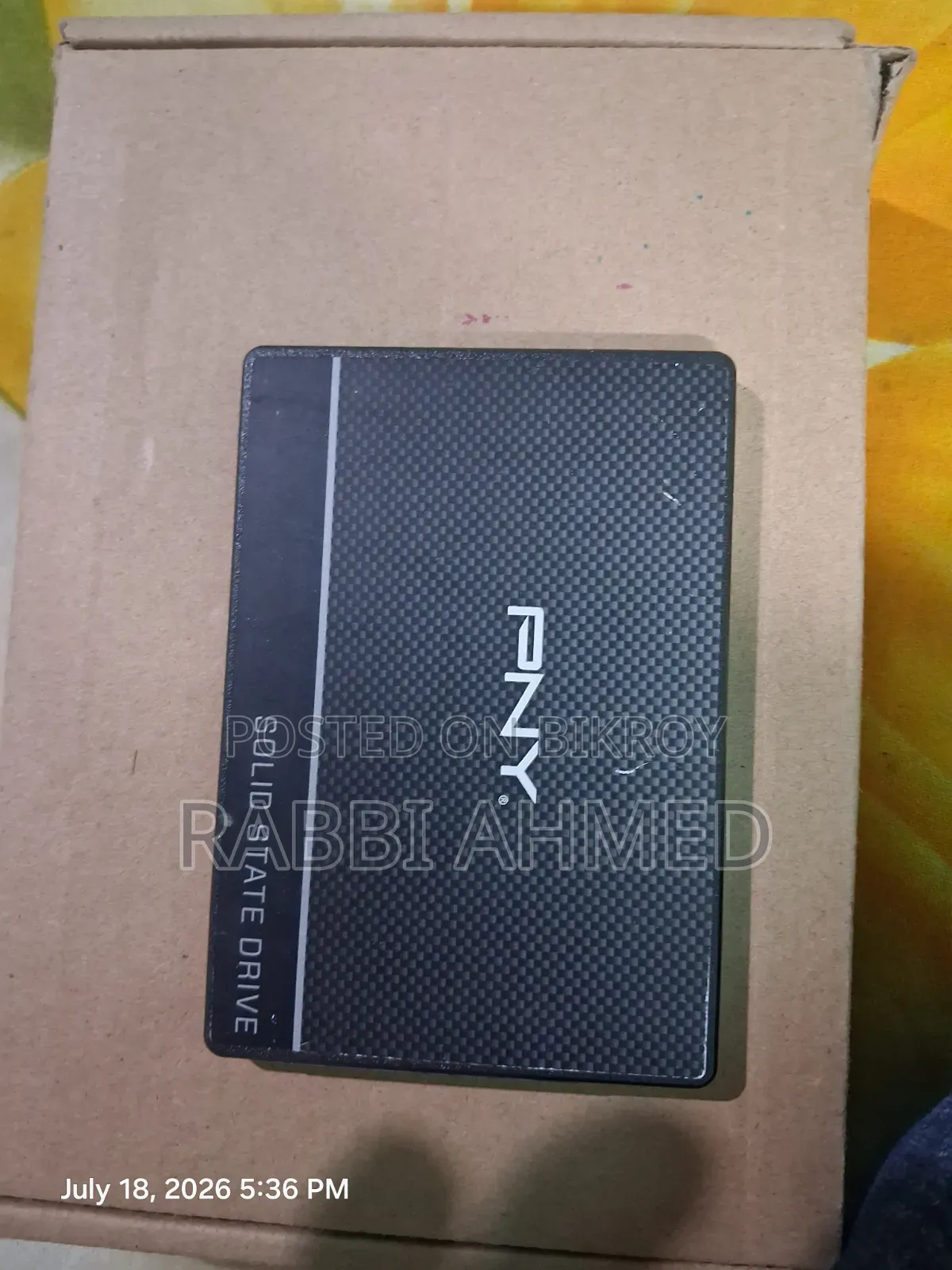 SSD 4 months used