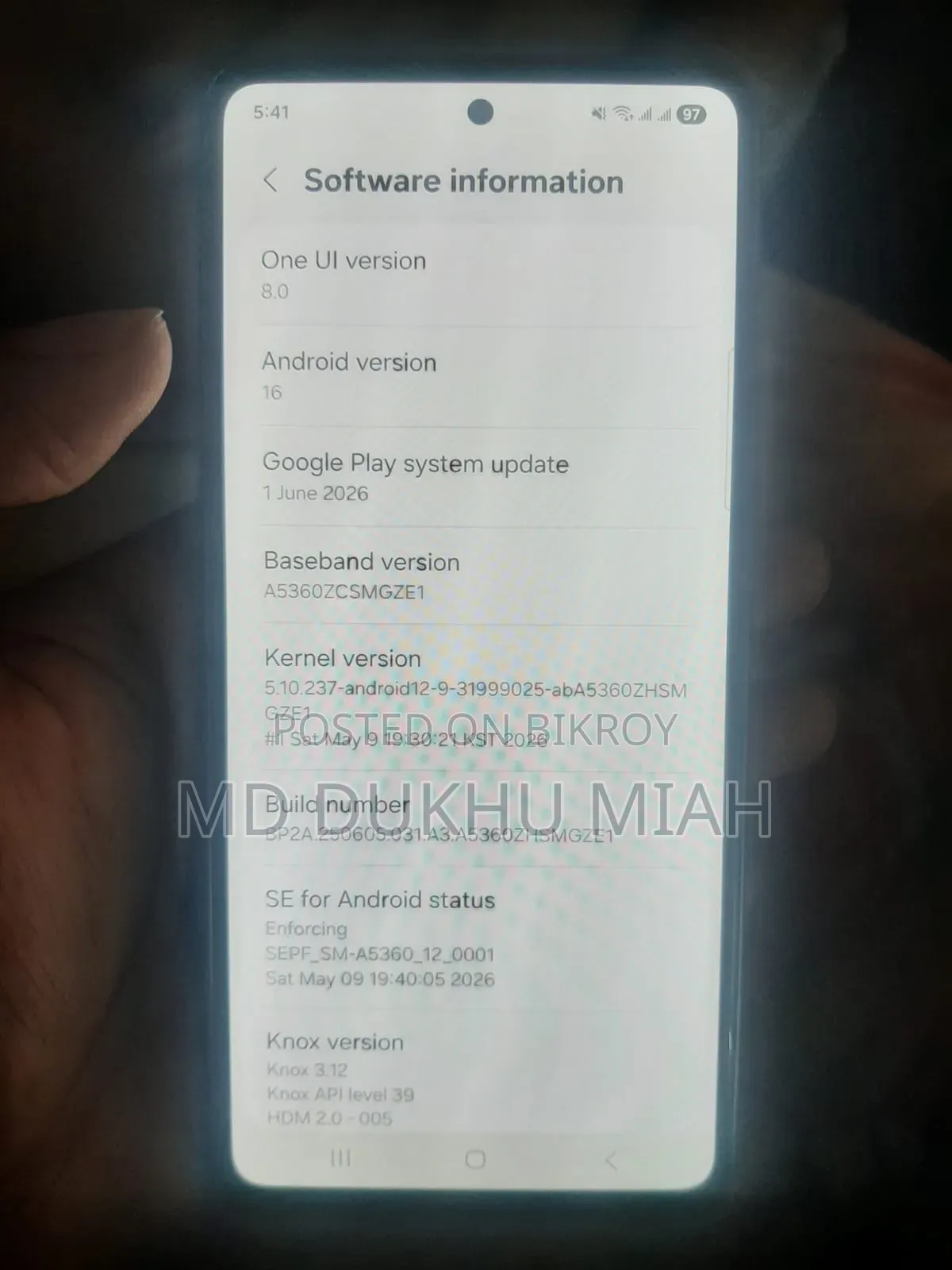 Samsung Galaxy A53 5G 256 GB Black