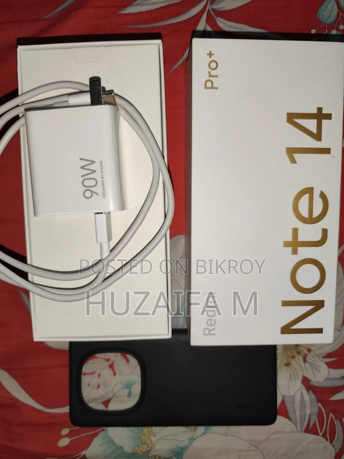 New Xiaomi Redmi Note 14 Pro+ 256 GB Black