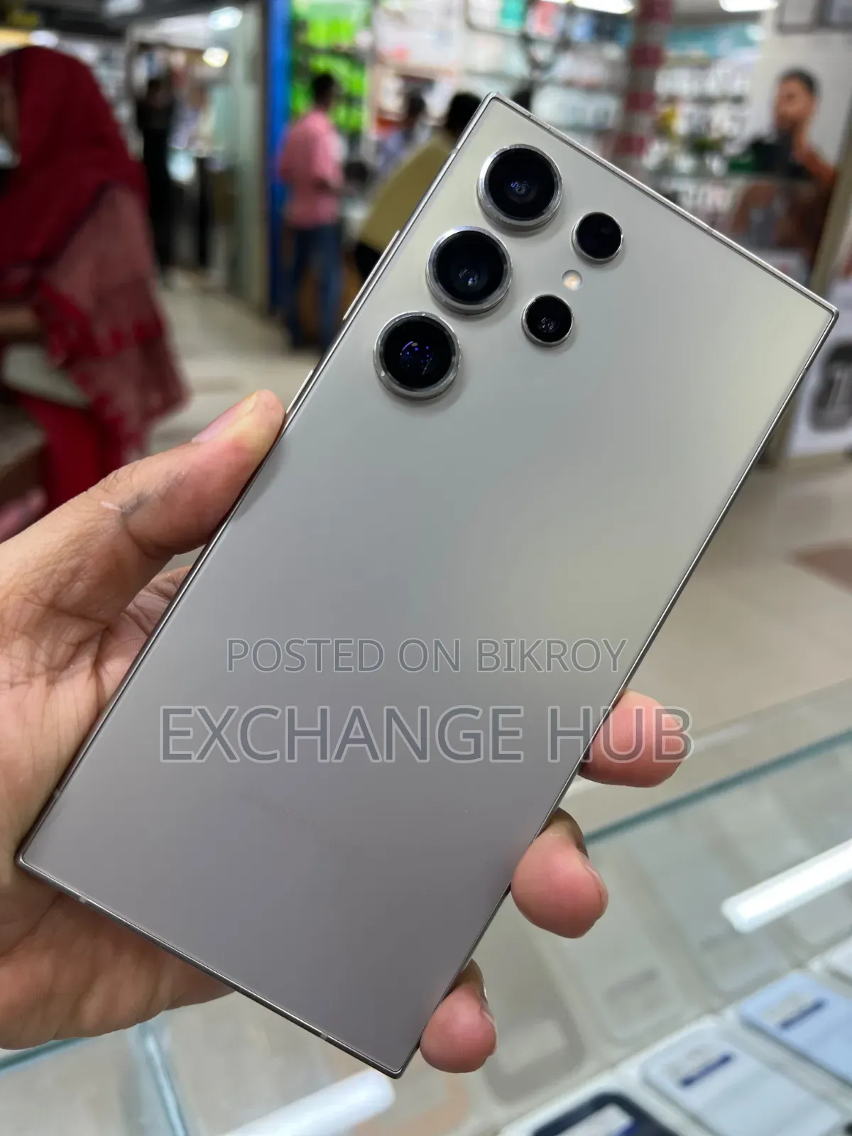 স্যামসাং গ্যালাক্সি এস২৪ আল্ট্রা ২৫৬ জিবি গ্রে