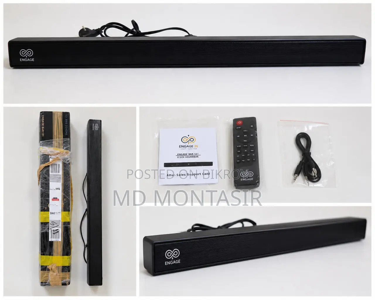 ENGAGE BAR 131 Soundbar – Like New, Only Tested Once