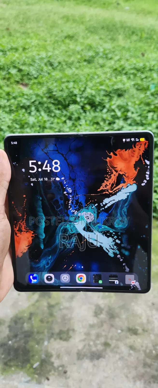 টেকনো ফ্যান্টম ভি ফোল্ড ২৫৬ জিবি হোয়াইট