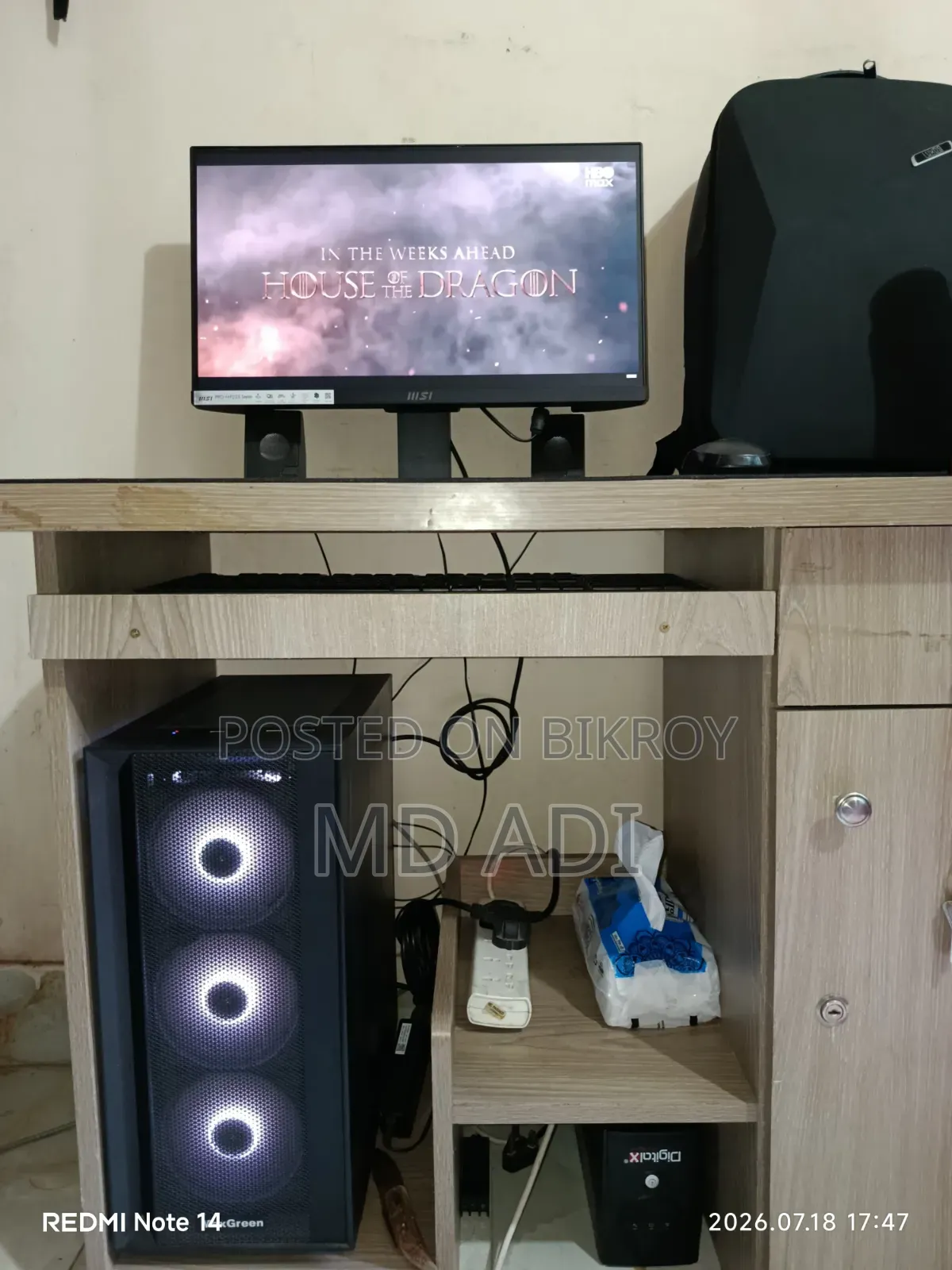 Desktop Computer 16GB Intel Core i5 SSD 512GB