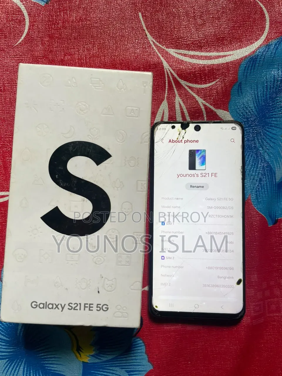 Samsung Galaxy S21 FE 5G 128 GB Black