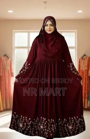 Rajanigandha Embroidery Burqa