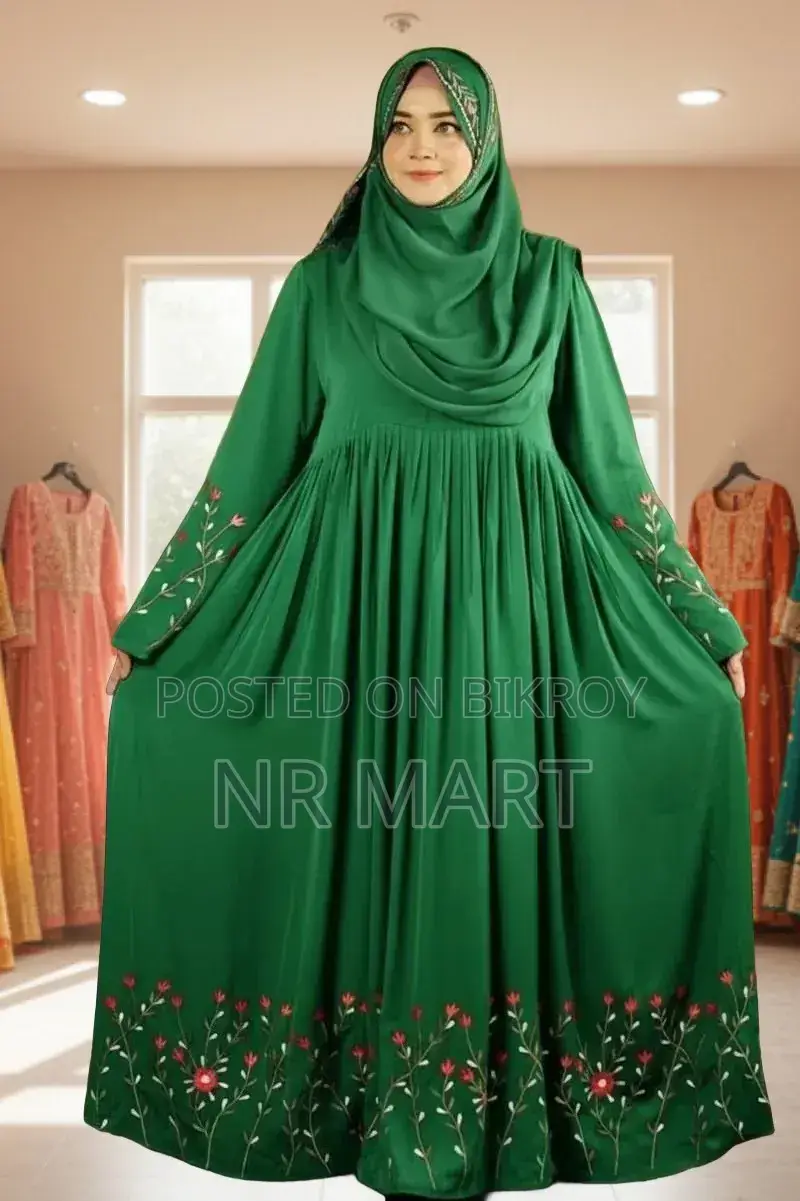 Rajanigandha Embroidery Burqa
