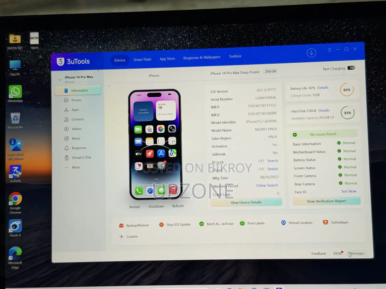 Apple iPhone 14 Pro Max 256 GB Purple
