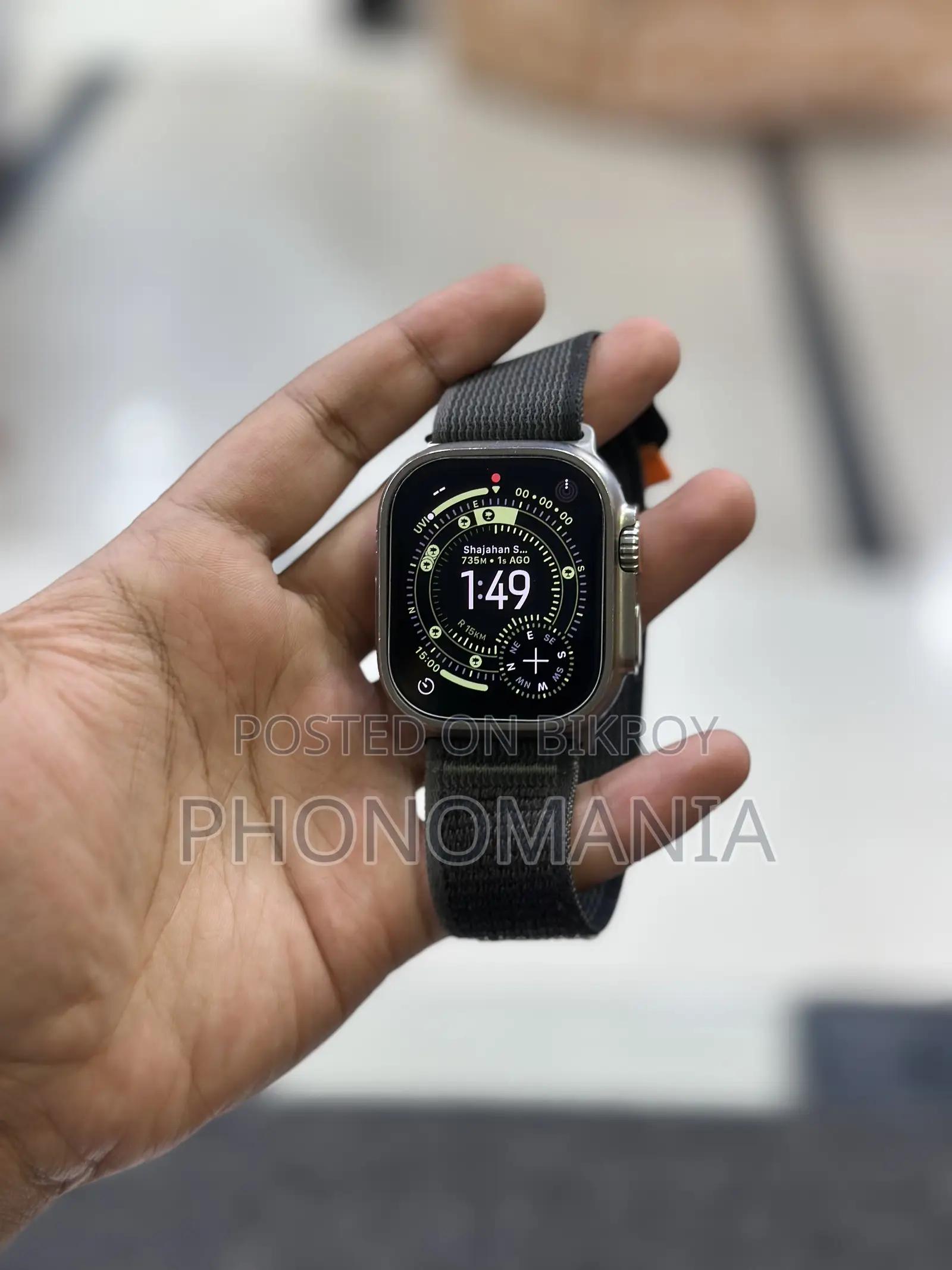 Apple Watch Ultra 49mm Cellular Battery 88%