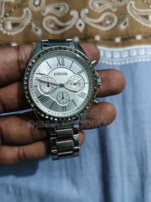 Fossil Silver Women Wristwatch.