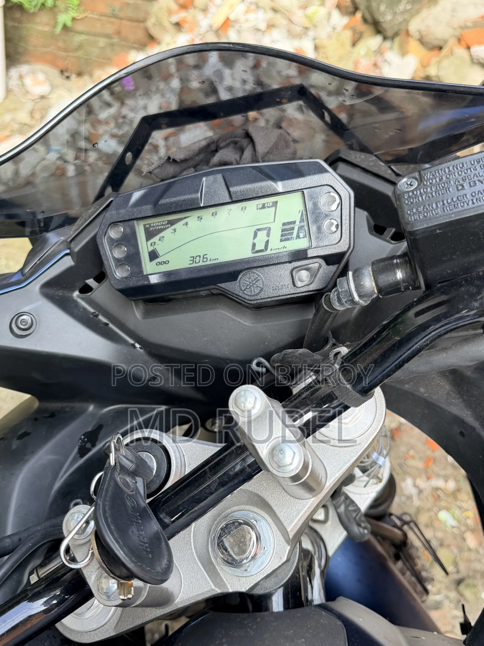 New Yamaha FZ 2025 Blue