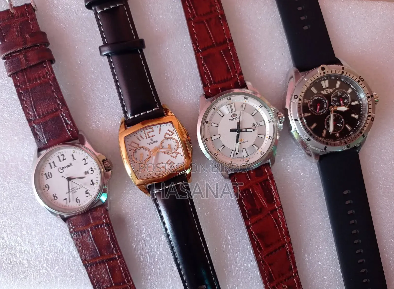 4 in 1 (Orient, Festina, Lowell, Invicta)