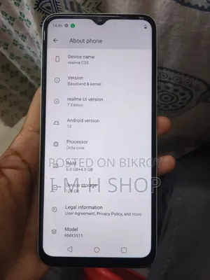 Realme C35 128 GB White