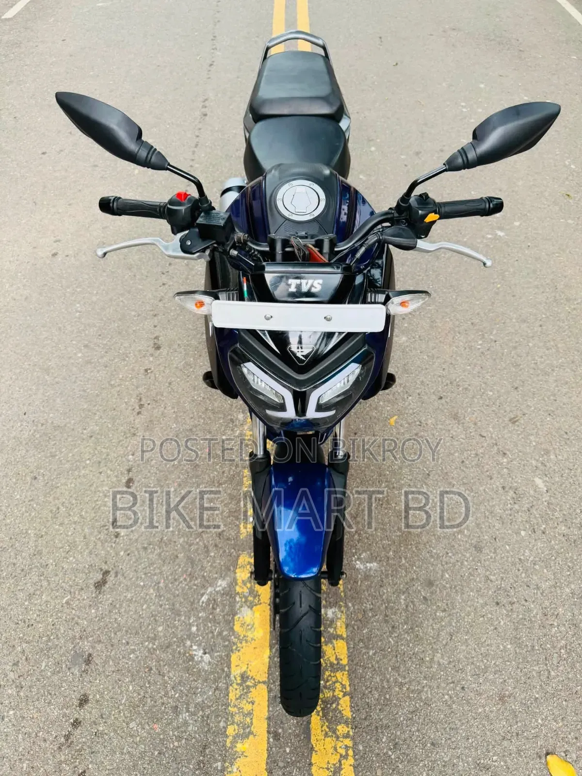 TVS Raider 125 2024 Blue