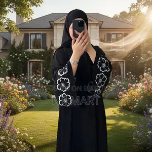 Sumi Embroidery Burqa