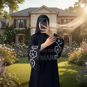 Sumi Embroidery Burqa