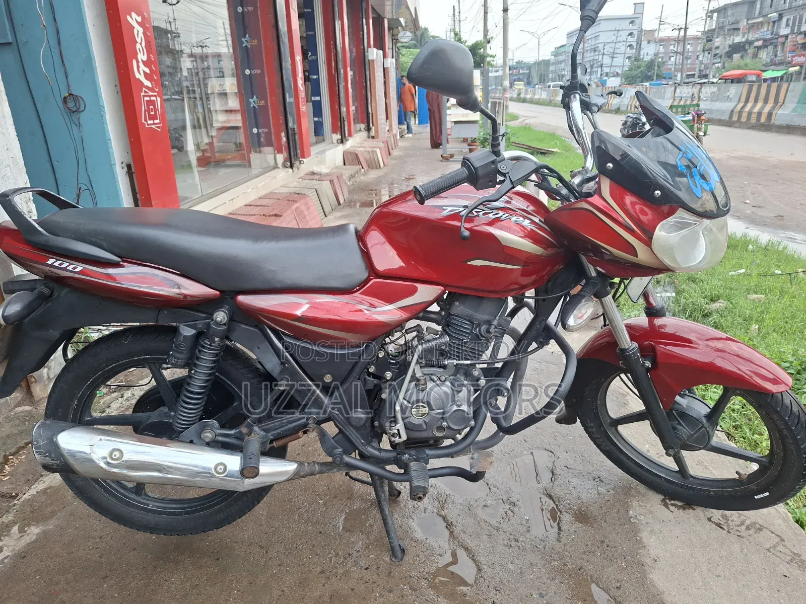 Bajaj Discover 100cc Model 2017