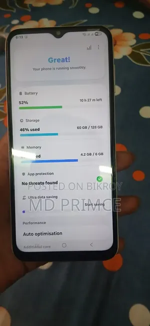 Samsung Galaxy M14 128 GB White