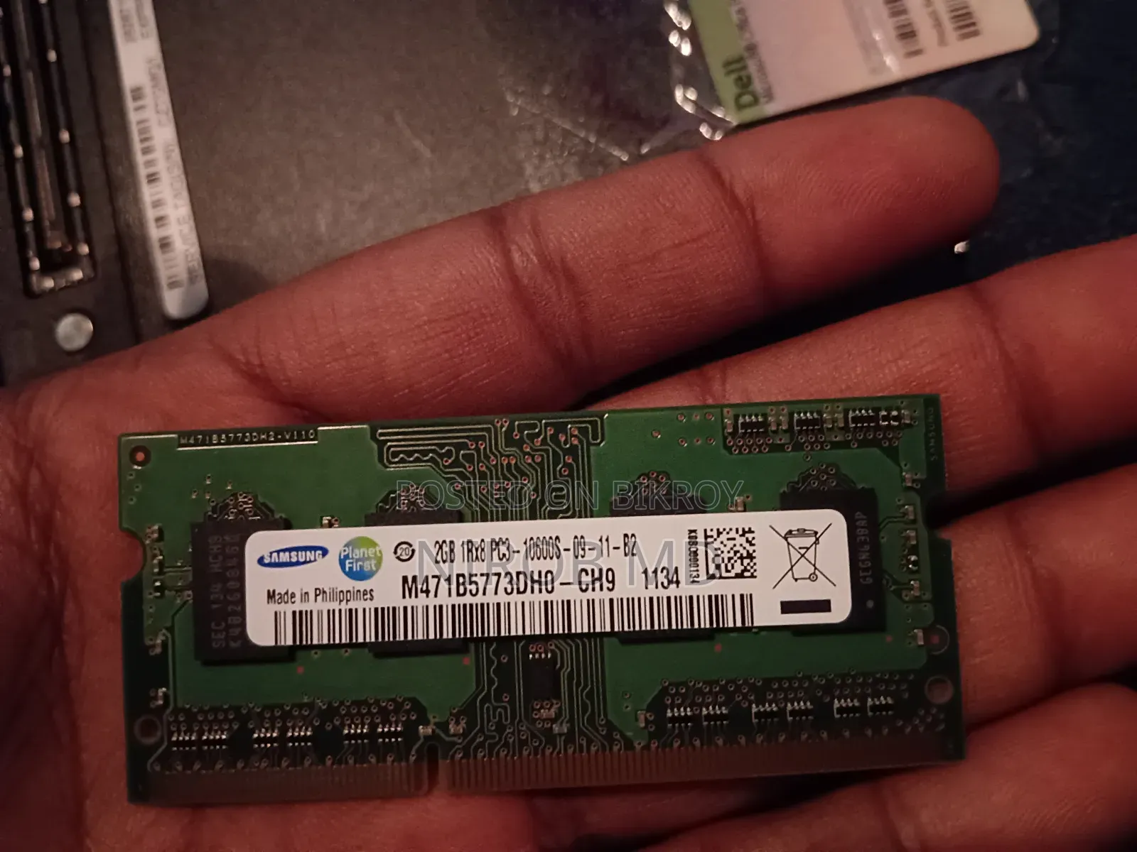 Made in Philippines DDR3 2GB+2GB RAM PC3L