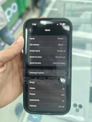 Apple iPhone 15 128 GB Black