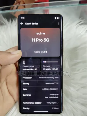 Realme 11 Pro 256 GB Gold