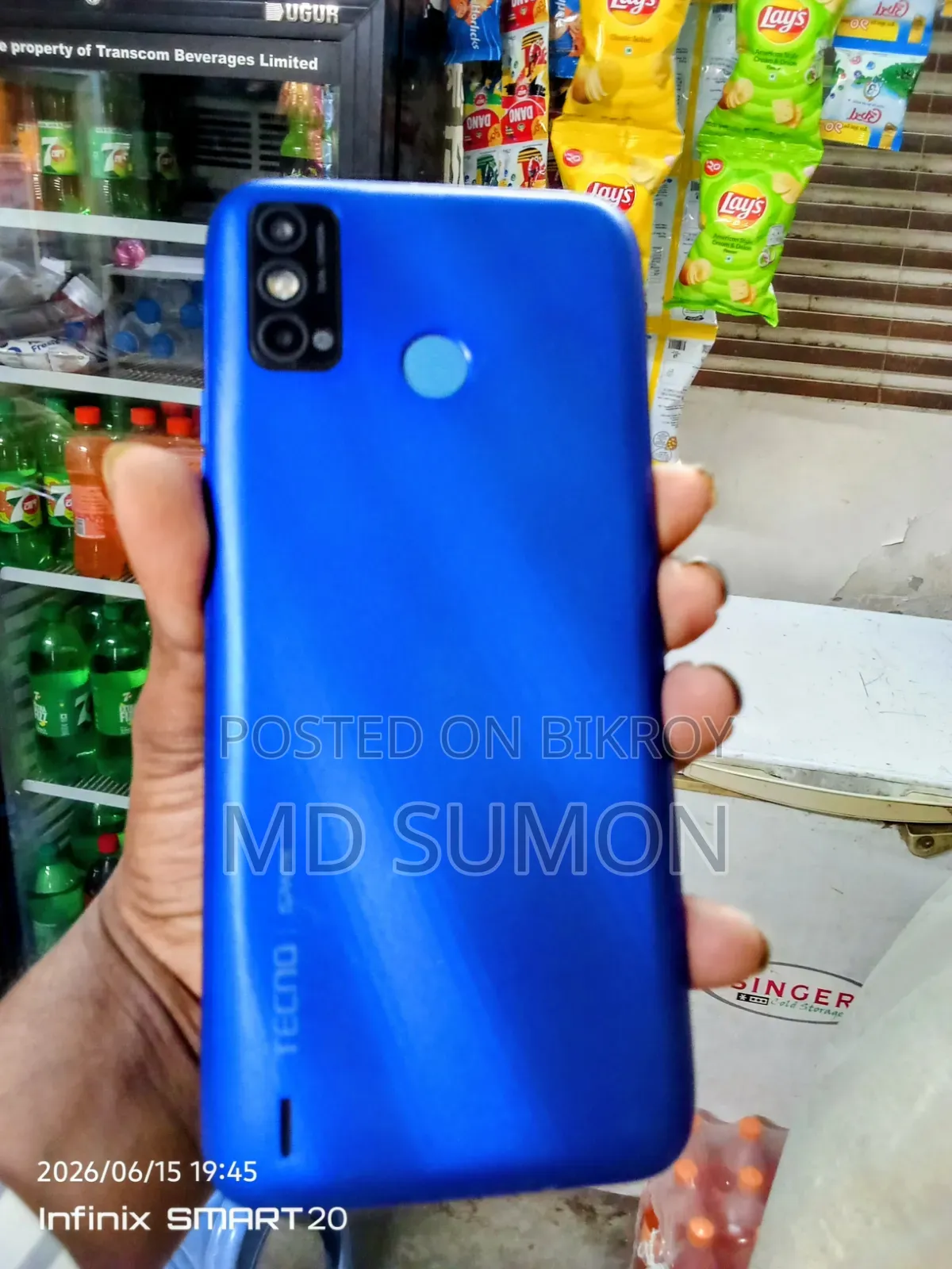 Tecno Spark 6 Air 32 GB Blue