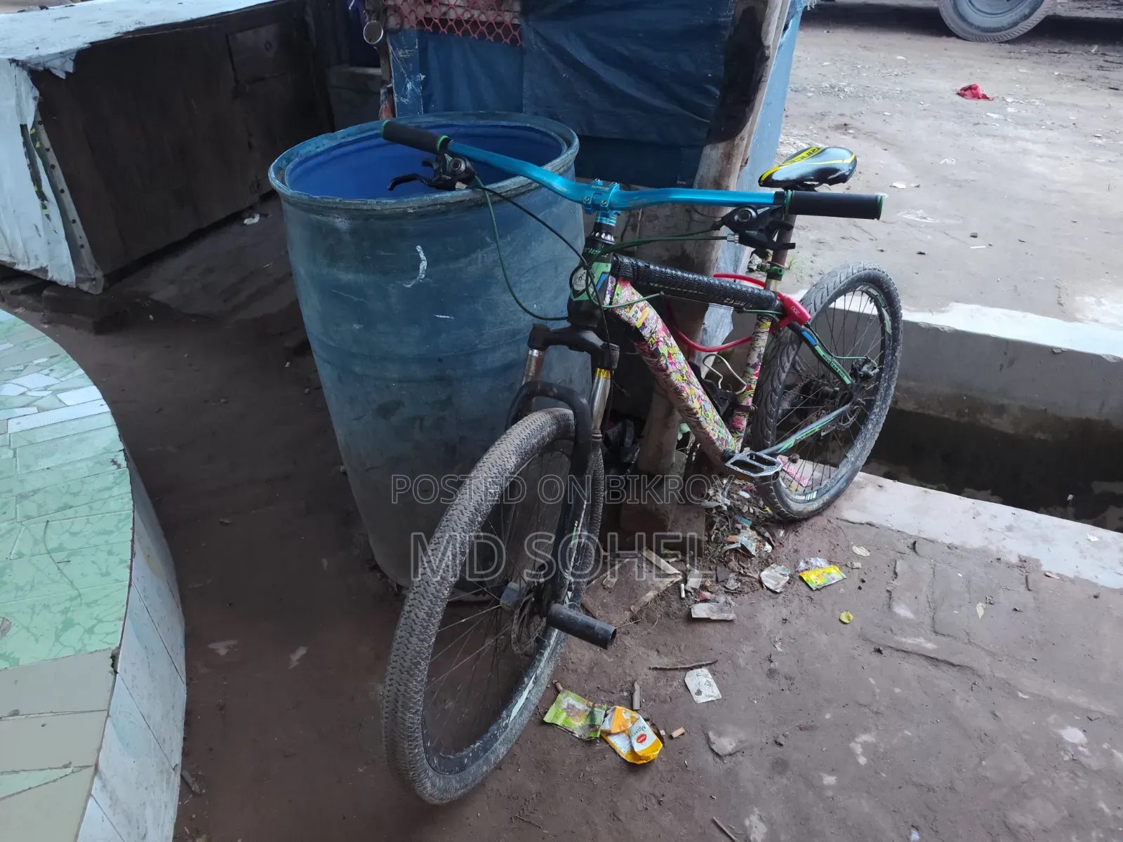 একটি ব্যবহারিত বাইসাইকেল বিক্রি হয়েছে
